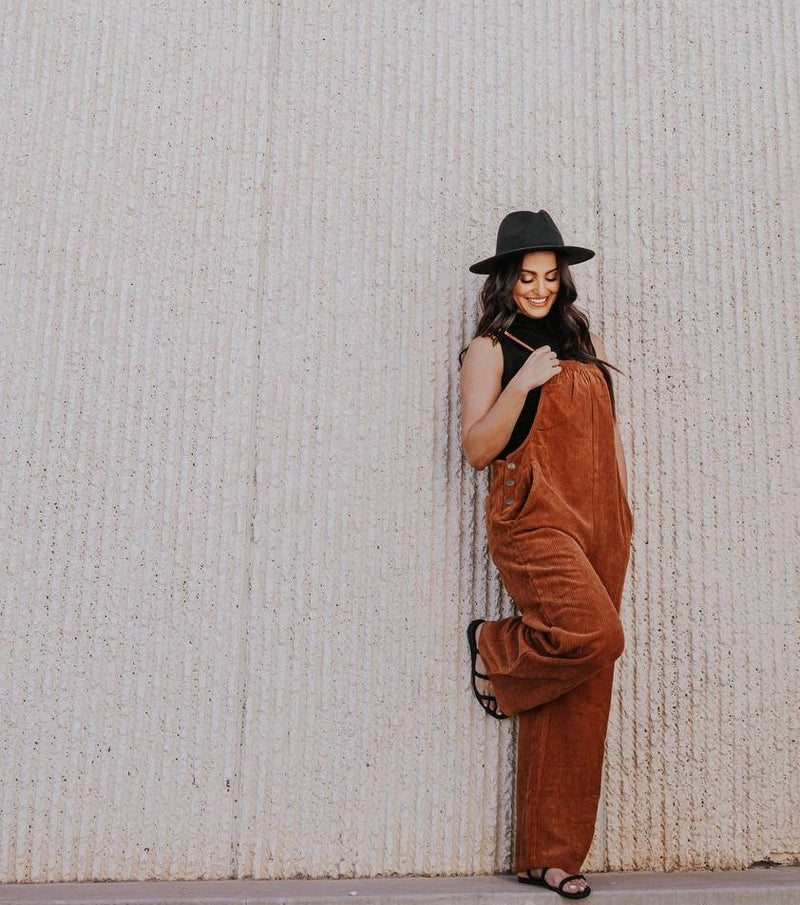 Sunrise To Sunset Corduroy Jumpsuit